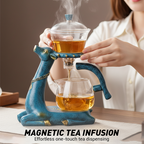 🔥Magnetic Glass Tea Set