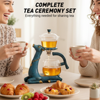 🔥Magnetic Glass Tea Set