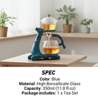 🔥Magnetic Glass Tea Set